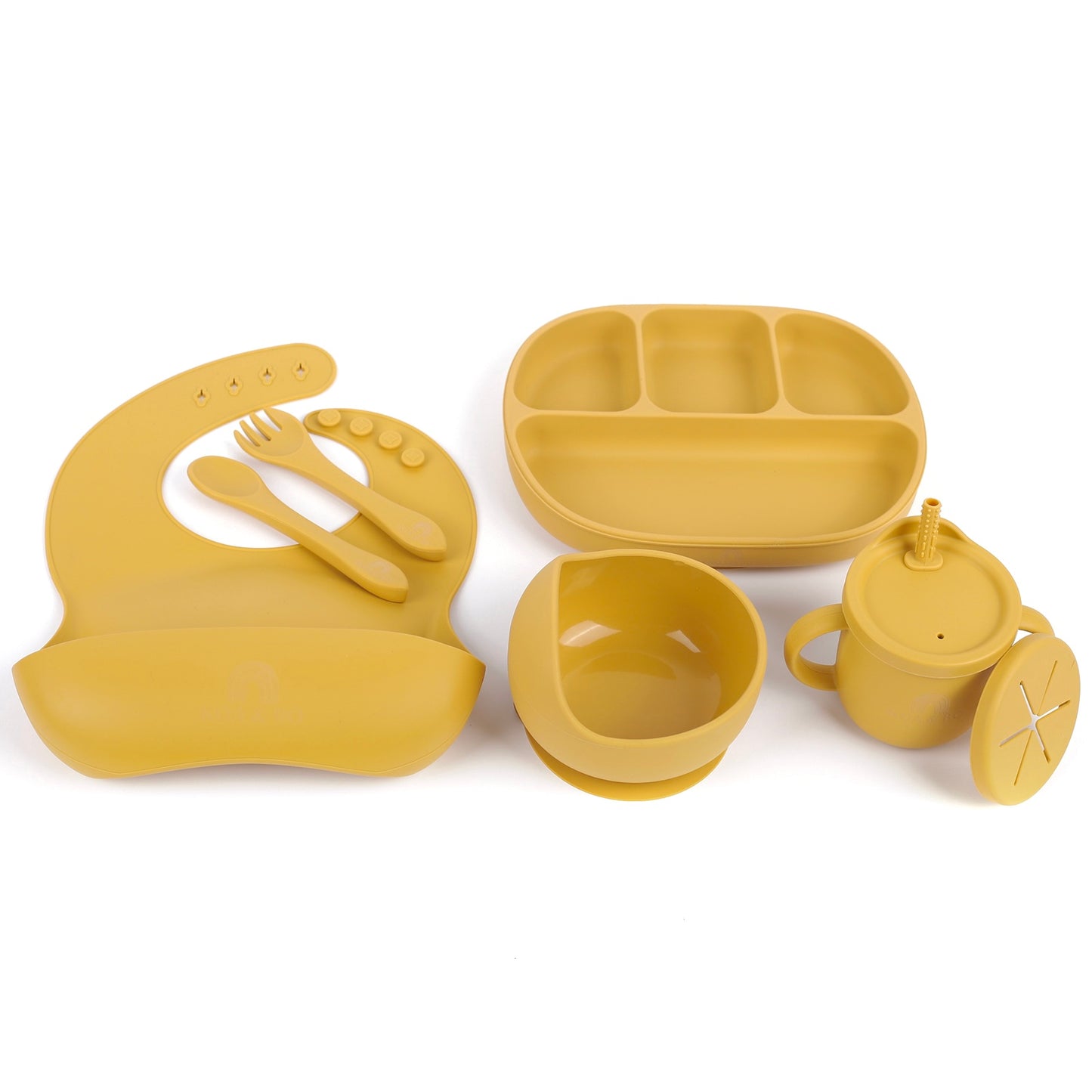 Koa silicone dinnerware set