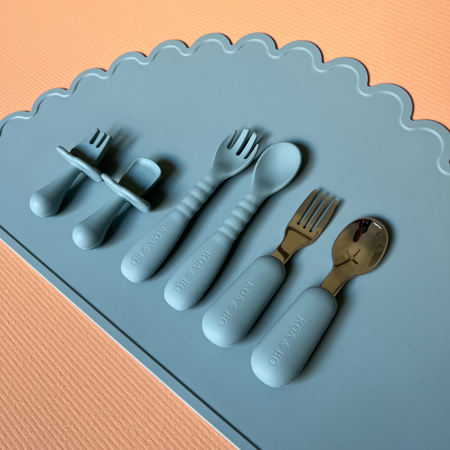 Elkie Mini Fork & Spoon Duo